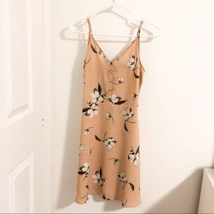 Dynamite Fit & Flare Smocked Dress (S)